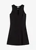 Robe courte à boutons décoratifs, bonprix
