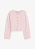 Gerippte Feinstrickjacke, bonprix