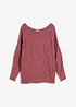 Pull à motif torsadé horizontal, bonprix