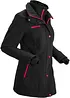 wasserabweisende Stretch-Softshell-Longjacke, bonprix