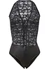 Body ouvert mit Wetlook, bonprix