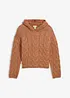 Pull doux en grosse maille contenant de la laine, bonprix
