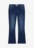 Jean flare taille basse, bonprix