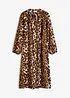 Robe midi en satin fluide, bonprix