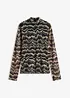Langarmshirt aus softem Mesh, bonprix
