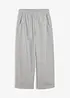 Pantalon barrel aspect laine, bonprix