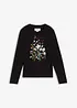 Langarmshirt aus purer Baumwolle, bonprix