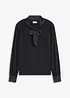 Shirt mit Viskose und Satinschluppe, bonprix