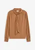 Shirt mit Viskose und Satinschluppe, bonprix