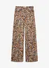 Pantalon ample et extensible en twill, bonprix