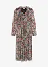 Robe en mousseline à imprimé paisley, bonprix