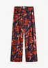 Palazzo-Hose aus leichtem Viskose-Crêpe, bonprix