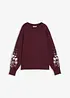 Sweat en coton mélangé, bonprix