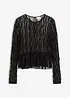 Langarmshirt aus Spitze, bonprix