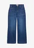 Wide-Leg-Jeans Mid Waist mit aufgesetzten Taschen, bonprix