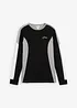 Langarmshirt aus elastischem Baumwoll-Mix, Slim Fit, bonprix