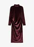 Midikleid aus softem Samt, bonprix