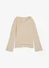T-shirt fluide et oversize en viscose extensible, bonprix