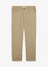 Pantalon thermique, droit et décontracté, taille élastiquée, bonprix