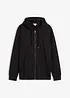 Kapuzen-Sweatjacke mit reiner Baumwolle, Loose Fit, bonprix