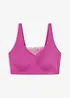 Wattiertes Feel Comfort Lasercut Bralette, bonprix