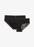 (2er Pack) Hipster aus edler Spitze, bonprix