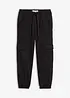 Pantalon cargo thermique doublé jersey, Regular, bonprix