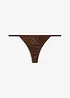String Tanga aus glitzerndem Material, bonprix