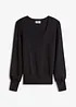 Pull doux en fine maille de viscose majoritaire, bonprix