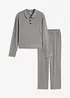 Loungewear Hausanzug aus weicher Rippe, oversized, bonprix