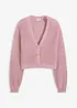 Oversized Strickjacke mit Glitzergarn und Wollanteil, bonprix