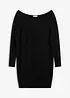 One-Shoulder-Strickkleid, bonprix
