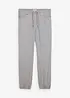 Pantalon taille extensible fuselé en twill 100% coton, bonprix