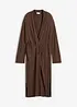 Long gilet en maille douce, viscose majoritaire, bonprix