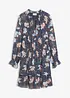 Robe en voile imprimé, bonprix