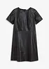 Robe courte enduite, bonprix