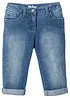 Corsaire en jean, taille mi-haute, bonprix