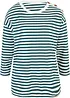 T-shirt manches longues oversize avec boutons, bonprix