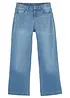 Wide-Leg-Jeans Mid Waist, bonprix