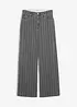 Wide-Leg-Jeans High Waist mit Destroyed Effekten, bonprix