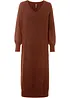 Oversized Strickkleid in Midilänge, bonprix