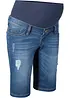 Bermuda en jean de grossesse, Regular, bonprix