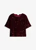 T-shirt à sequins, bonprix