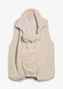 3-in-1 weiche Umstands-und Trageweste aus Teddyfleece, bonprix