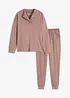 Loungewear Hausanzug aus weicher Baumwolle, oversized, bonprix