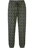 3/4-Hose aus fließendem Viskosemix, bonprix