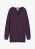 Basic Longpullover mit V-Ausschnitt, bonprix
