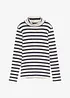 Rollkragenshirt aus reiner Baumwolle, bonprix