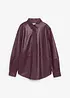 Chemise en cuir d’agneau nappa, bonprix