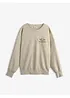 Oversize-Sweatshirt aus weichem Baumwoll-Mix, bonprix